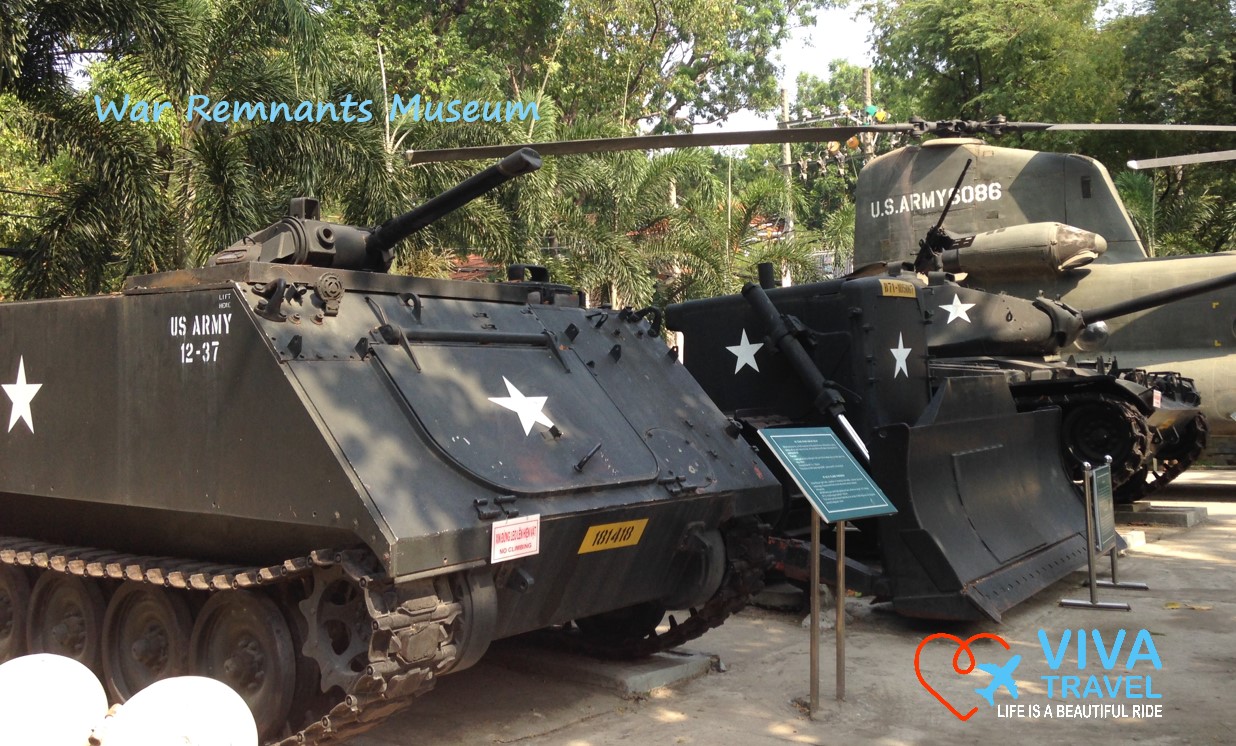 Circuit Vietnam Experienta si Aventura Vietnam cu Viva Travel War Remnants Museum